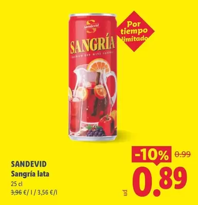 Sandevid - Sangría Lata