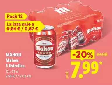 Mahou - 5 Estrellas