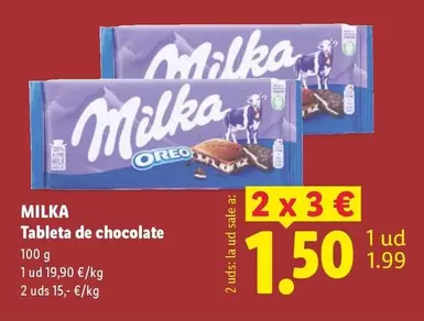 Milka - Tableta De Chocolate