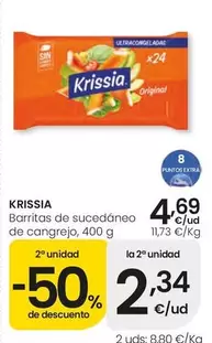 Krissia - Barritas De Sucedáneo De Cangrejo