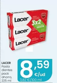 Lacer - Pasta Dientes Pack Ahorro