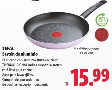 Tefal - Sarten De Aluminio