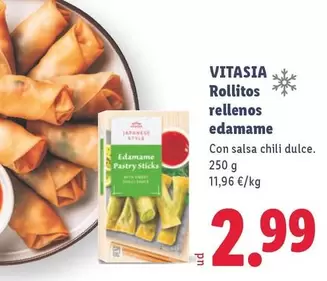 Vitasia - Rollitos Rellenos Edamame