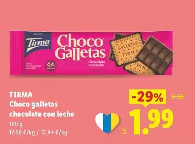 Tirma - Choco Galletas Chocolate Con Leche