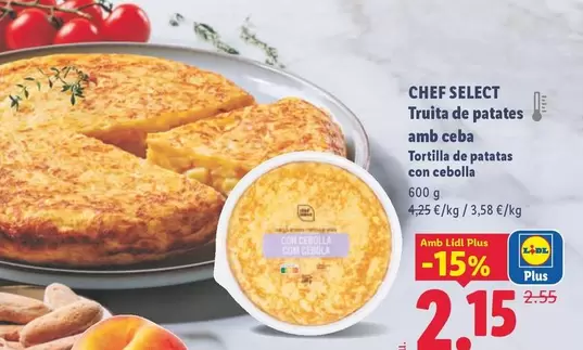 Chef Select - Truita De Patates Amb Ceba