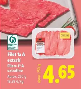 Filete 1 A Extrafino