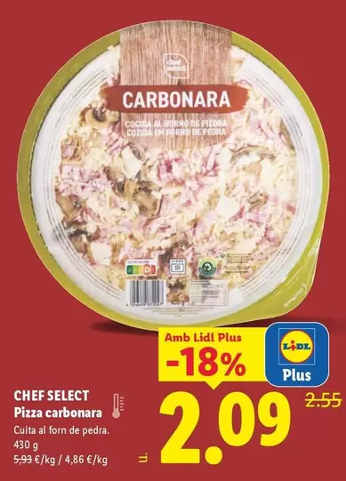 Chef Select - Pizza Carbonara
