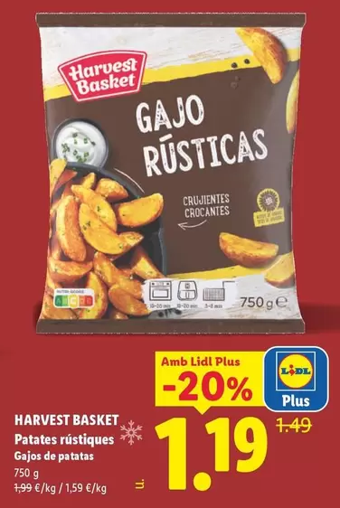 Harvest Basket - Patates Rústiques