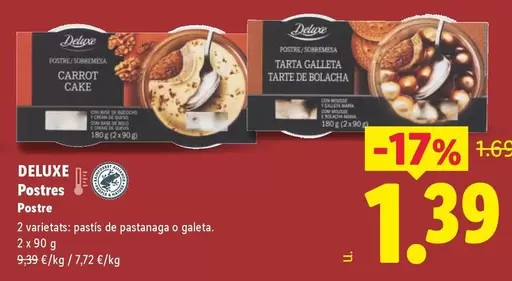 Deluxe - Postres