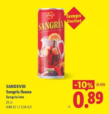 Sandevid - Sangría Lata
