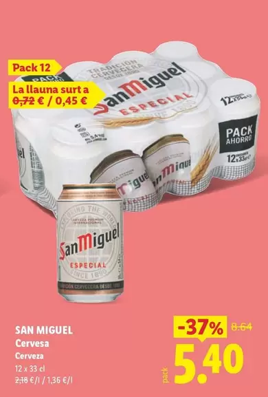 San Miguel - Cervesa