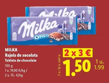 Milka - Rajola De Xocolata