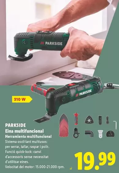 Parkside - Herramienta Multifuncional