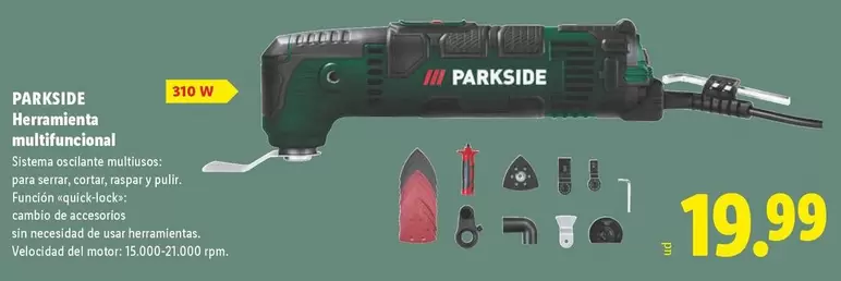 Parkside - Herramienta Multifuncional