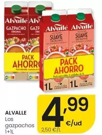 Alvalle - Los Gazpachos 1 + 1 L