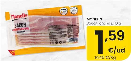 Monells - Bacon Lonchas