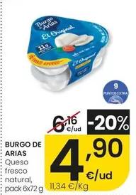 Burgo De Arias - Queso Fresco Natural