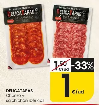 Delicatapas - Chorizo Y Salchichon Ibericos