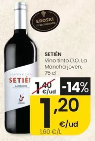 Setien - Vino Tinto D.O. La Mancha Joven
