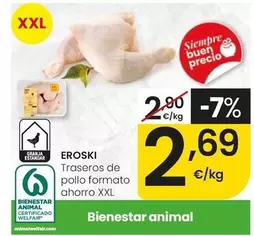 Eroski - Traseros De Pollo Formato Ahorro XXL