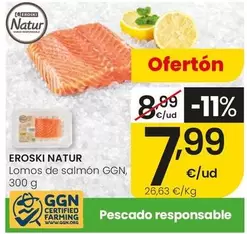 Eroski Natur - Lomos De Salmon GGN