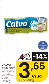 Calvo - Atun Claro En Aceite De Oliva 