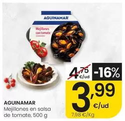 Aguinamar - Mejillones En Salsa De Tomate