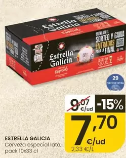 Estrella Galicia - Cerveza Especial Lata