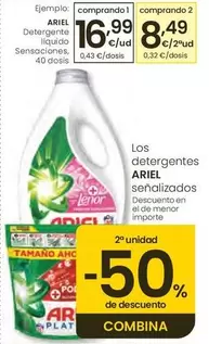 Ariel - Detergente Liquido Sensaciones