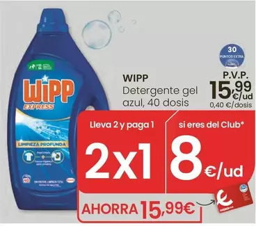 Wipp - Detergente Gel Azul