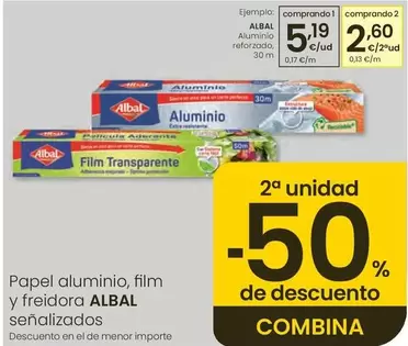 Albal - Aluminio Reforzado