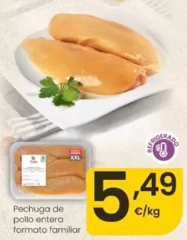 Pechuga De Pollo Entera Formato Familiar