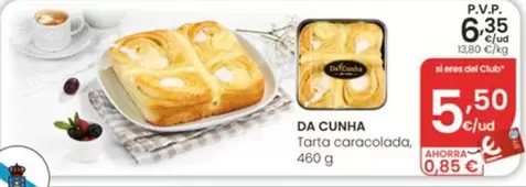 Da Cunha - Tarta Caracolada