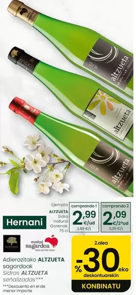 Altzueta - Sidra Natural Gorenak