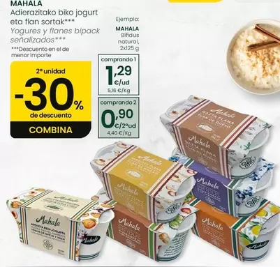 Mahala -Yogures Y Flanes Bipack Señalizados