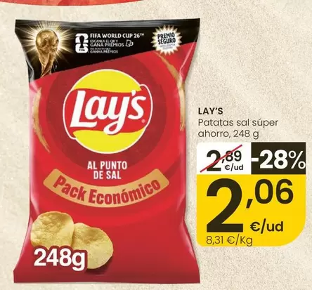Lay's - Patatas Sal Súper