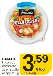 Florette - Ensalada Completa Xtrem Pollo Crispy