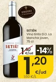 Setién - Vino Tinto D.O. La Mancha Joven