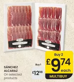 Sánchez Alcaraz - On Selected Products