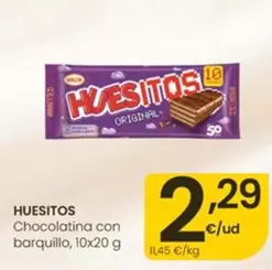 Huesitos - Chocolatina Con Barquillo