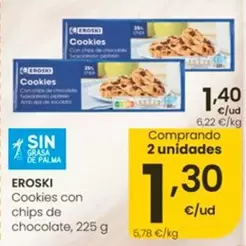 Eroski - Cookies Con Chips De Chocolate