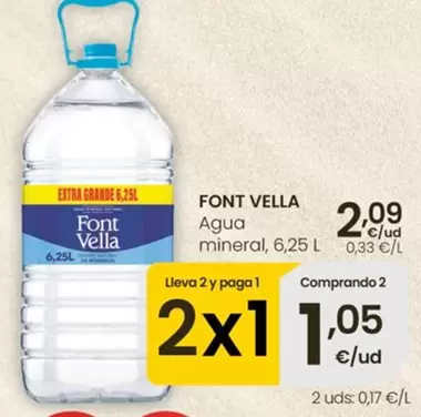 Font Vella - Agua Mineral