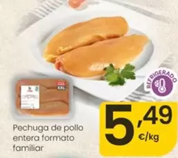 Pechuga De Pollo Entera Formato Familiar