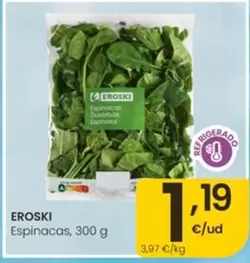 Eroski - Espinacas