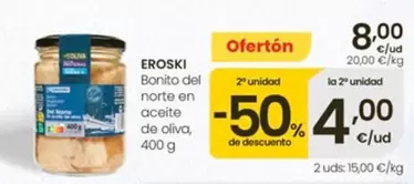 Eroski - Bonito Del Norte En Aceite De Oliva