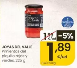 Joyas Del Valle - Pimientos Del Piquillo Rojos Y Verdes