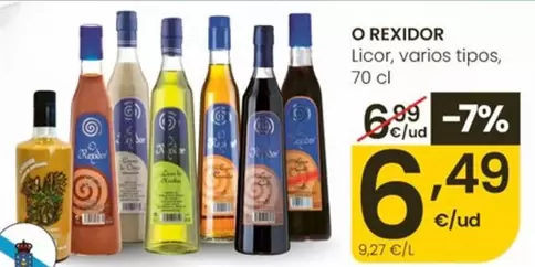 O'rexidor - Licor