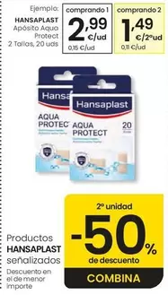Hansaplast - Apósito Aqua Protect
