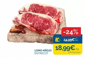 Lomo Añojo Entrecot