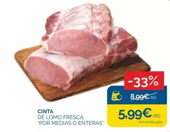 Cinta De Lomo Fresca